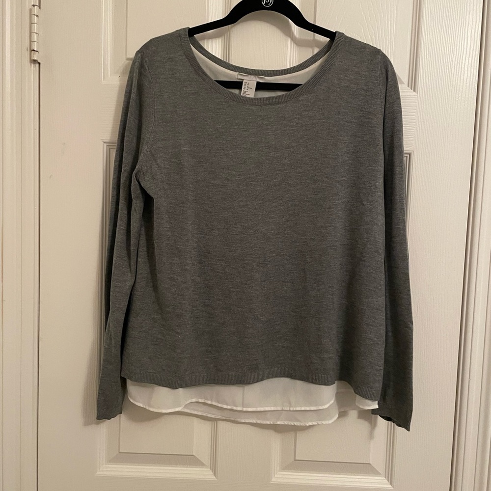 Express Gray Sweater